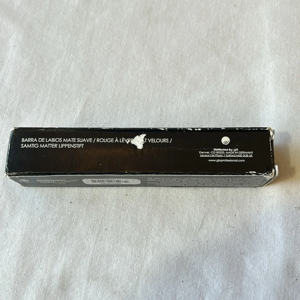 Glo Minerals Suede Matte Lip Stick-Memento  NIB